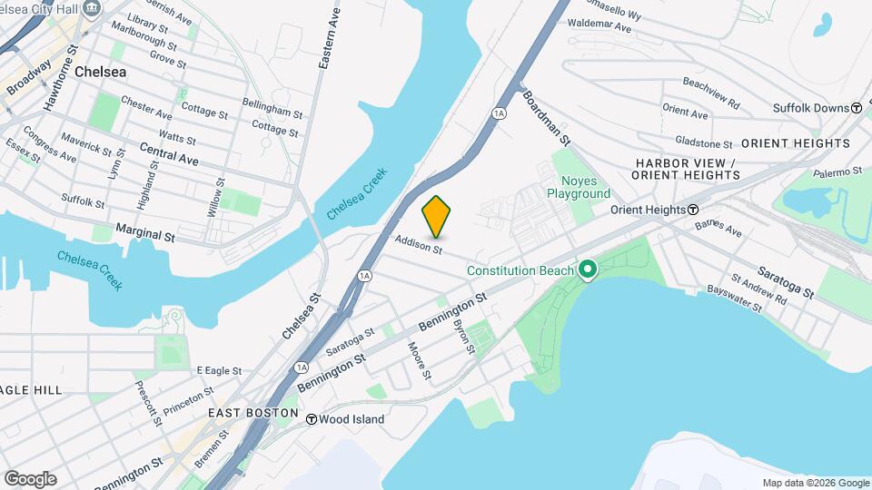 144 Addison St Mapa y Detalles de la Ubicación