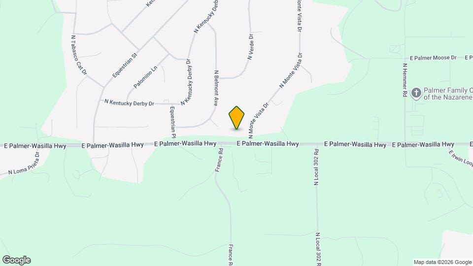 1840 N Monte Vista Dr, Unit A Map and Location Details