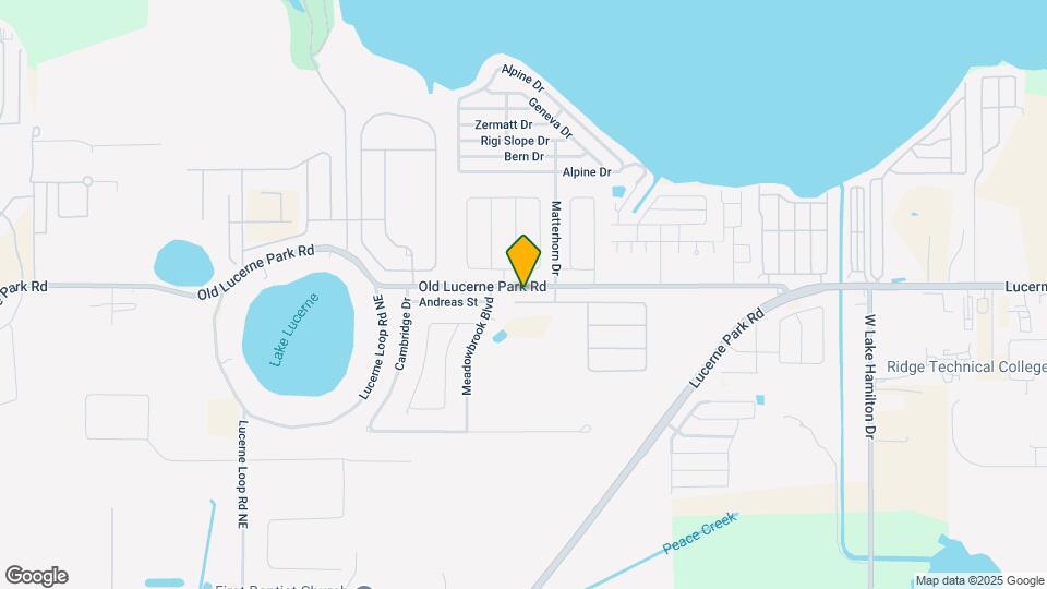 5525 Forest Ridge Dr Map and Location Details