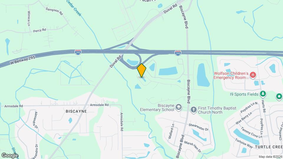 1812 Biscayne Bay Cir Map and Location Details