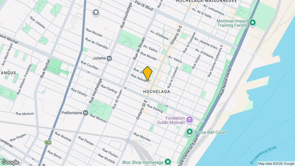 2010 Aylwin Rue Map and Location Details