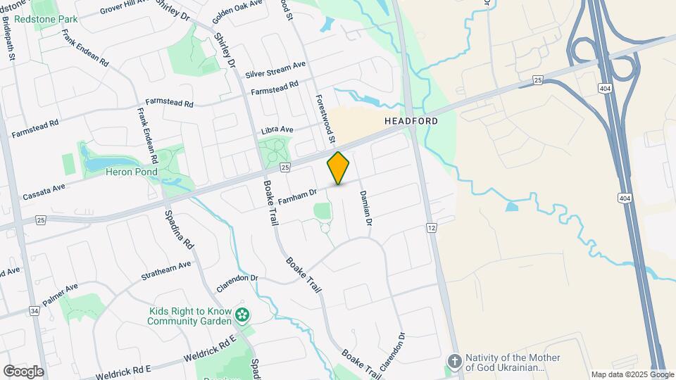 45 Farnham Dr Map and Location Details