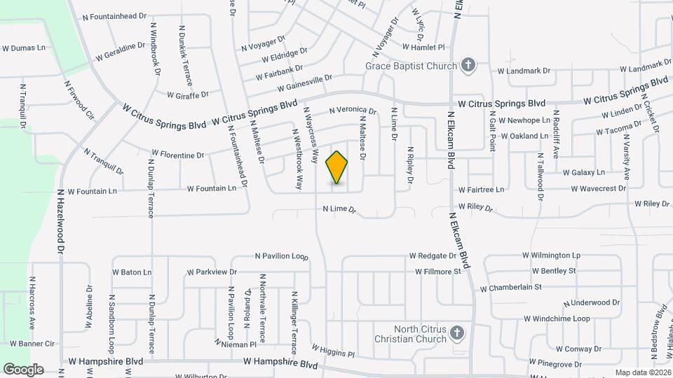 7043 N Outrigger Terrace Map and Location Details