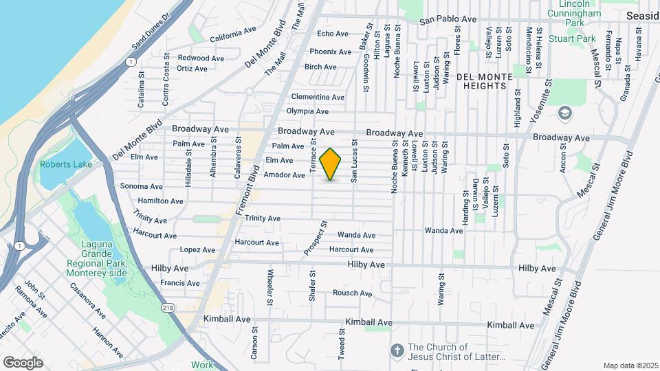 1141 Sonoma Ave Map and Location Details
