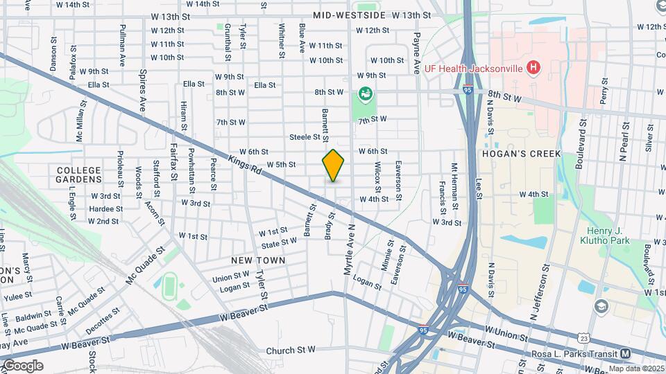 1339 Hart St Map and Location Details