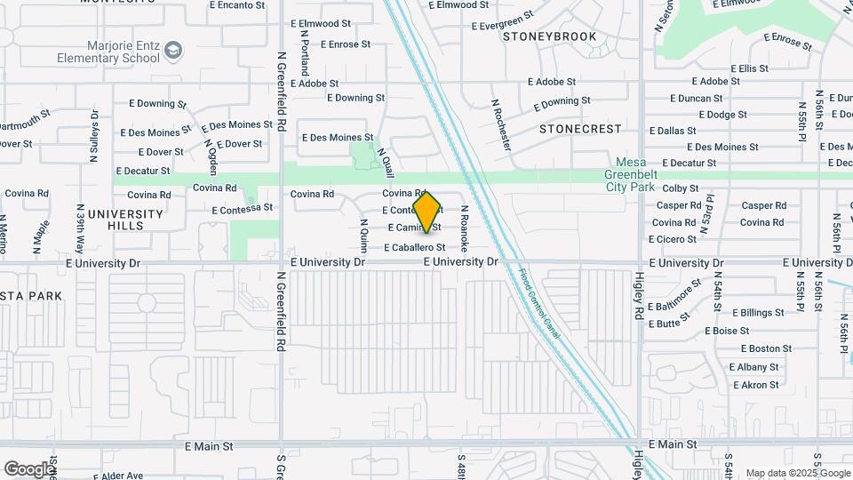 4714 E Caballero St Map and Location Details