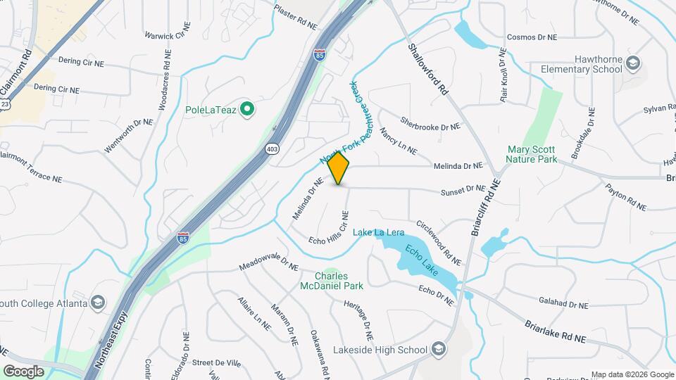 2397 Sunset Dr NE Map and Location Details