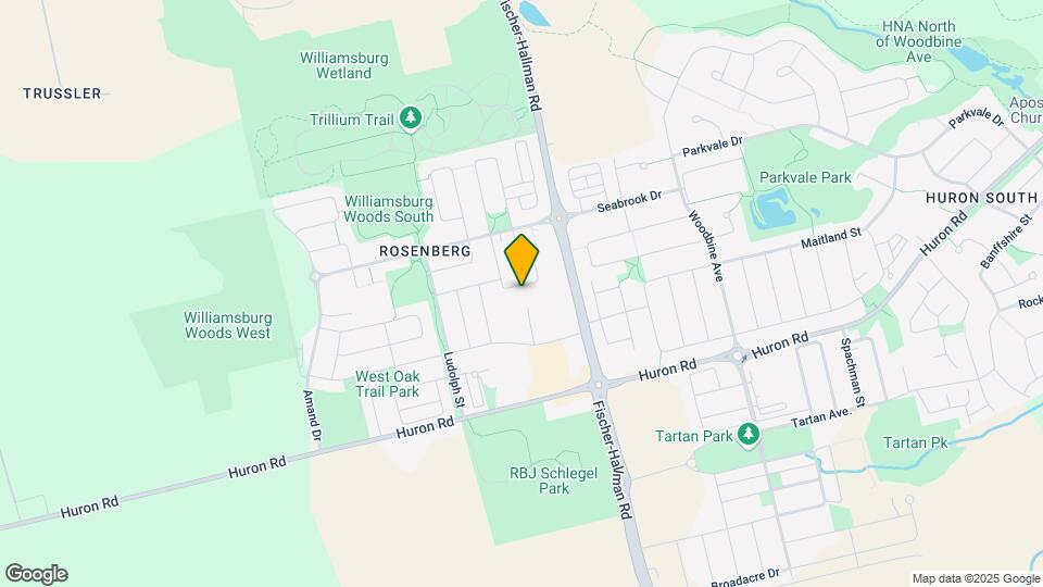 74 Glenvista Dr Map and Location Details