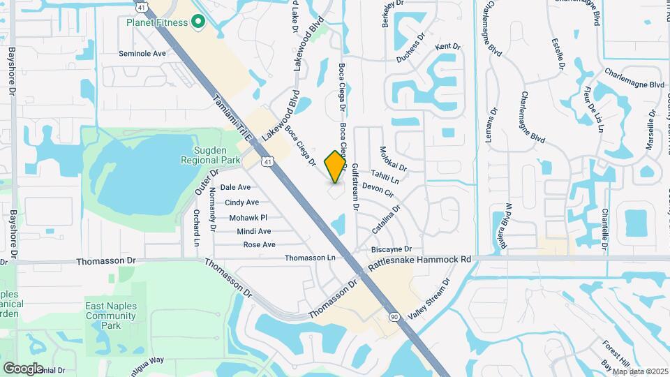 3580 Boca Ciega Dr Map and Location Details