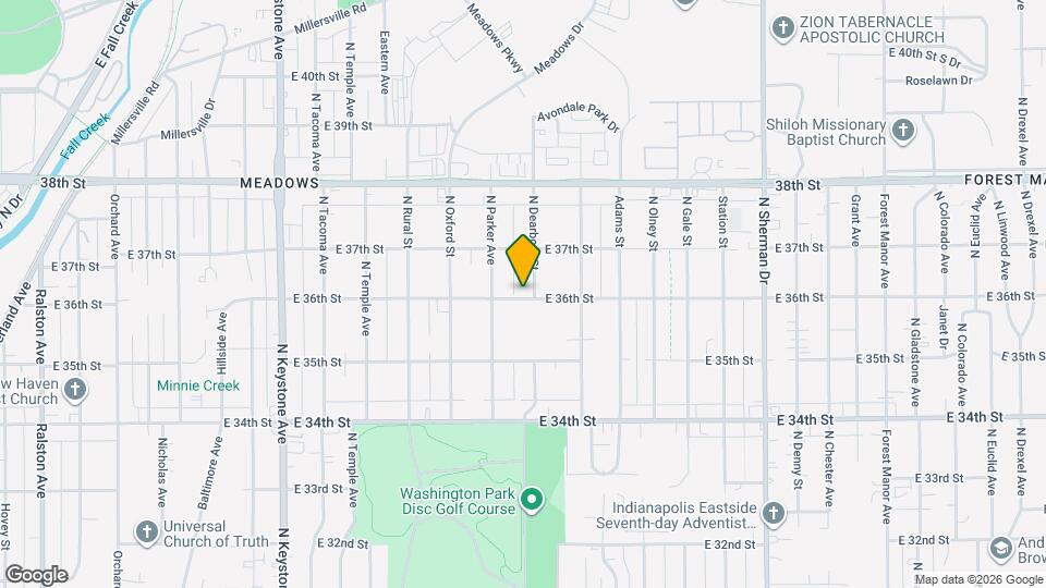 3602 N Dearborn St Map and Location Details