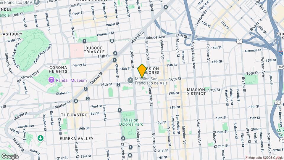 3248-3250 16th St Map and Location Details