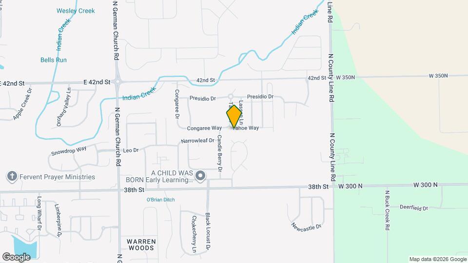 11527 Tahoe Way Map and Location Details