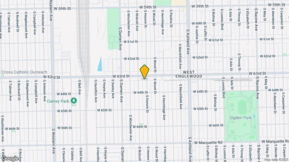 6314 S Honore St Mapa y Detalles de la Ubicación