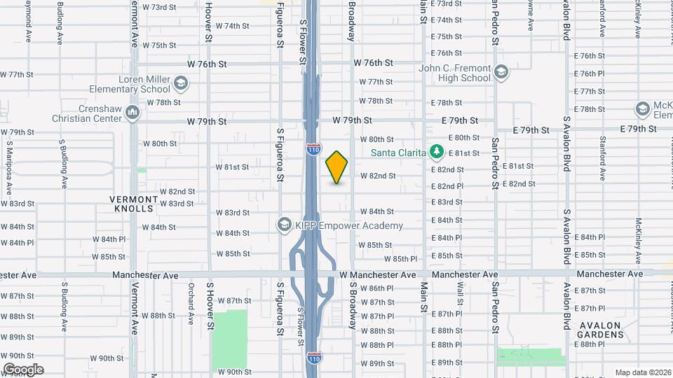 325 W 83rd St Map and Location Details