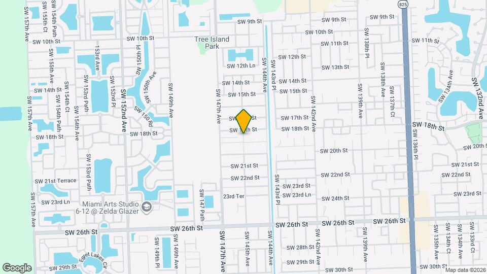 1841 SW 145th Ave Map and Location Details