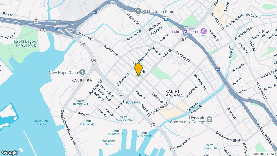 1718 Colburn St Map and Location Details