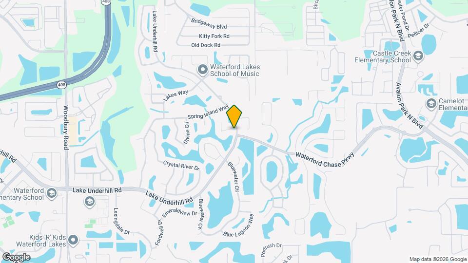 500 Lakescape Ct Map and Location Details
