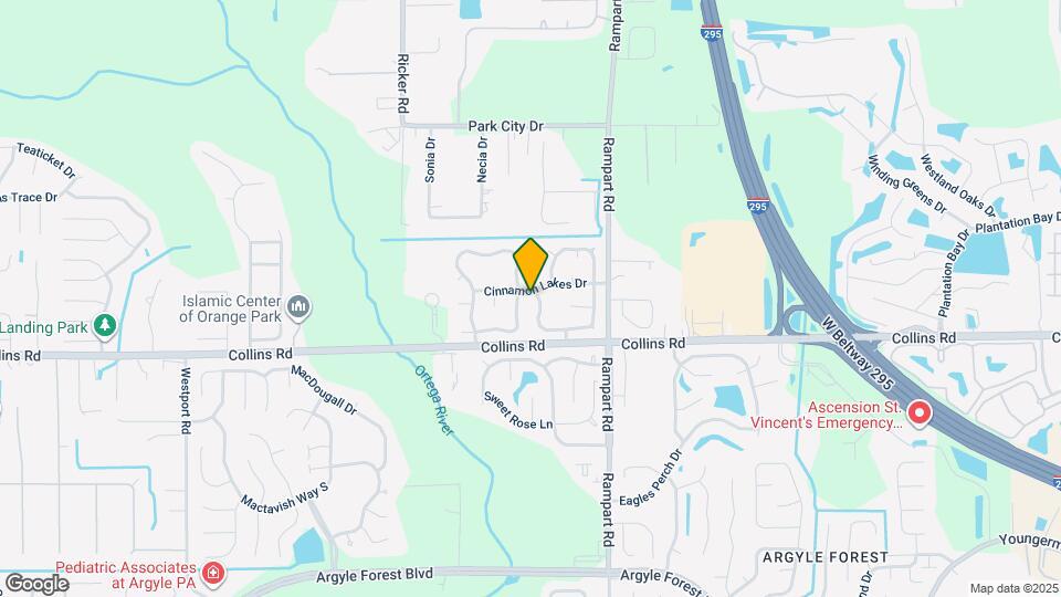 7824 Pepper Cir W Map and Location Details