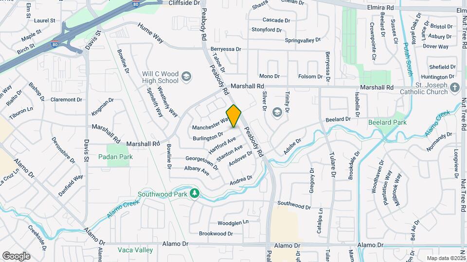 566 Burlington Dr Map and Location Details