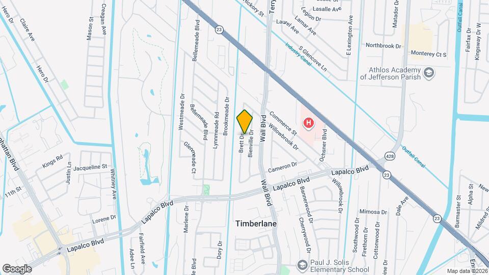 225 Brett Dr Mapa y Detalles de la Ubicación