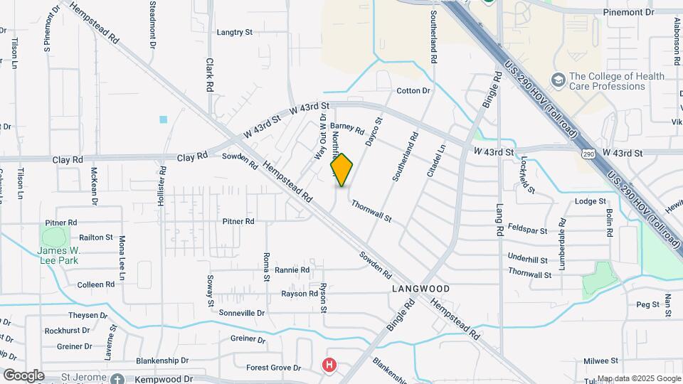 4016 Northfield Ln Map and Location Details