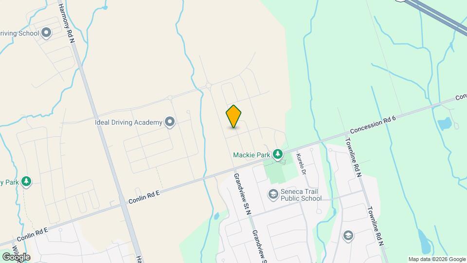 1372 Canfield St Map and Location Details