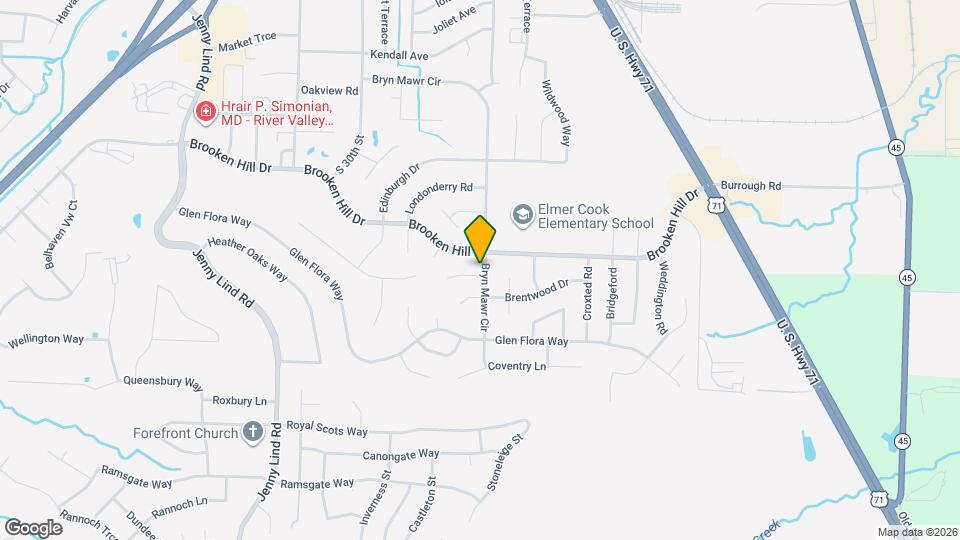 3415 Fincastle Cir, Unit #B-55 and older housing Mapa y Detalles de la Ubicación