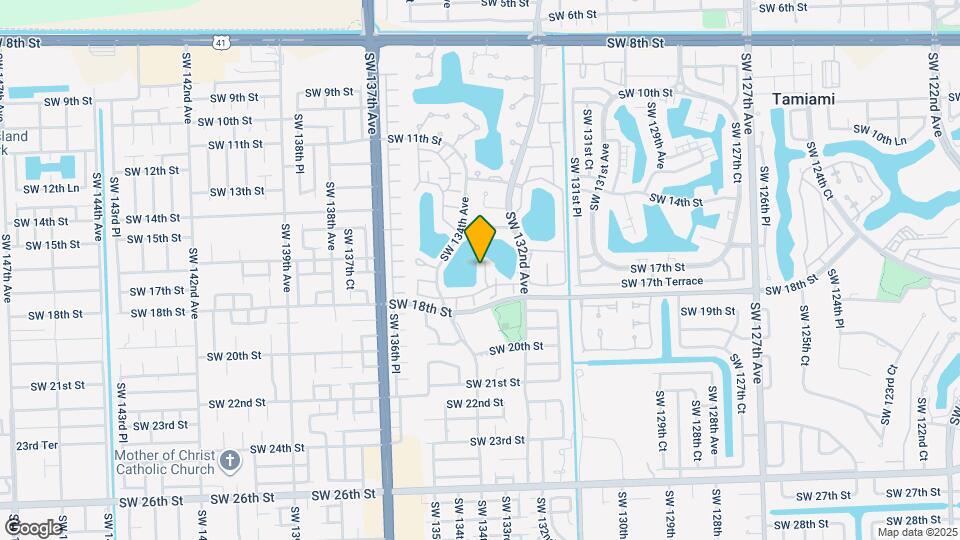 13261 SW 17th Ln Map and Location Details