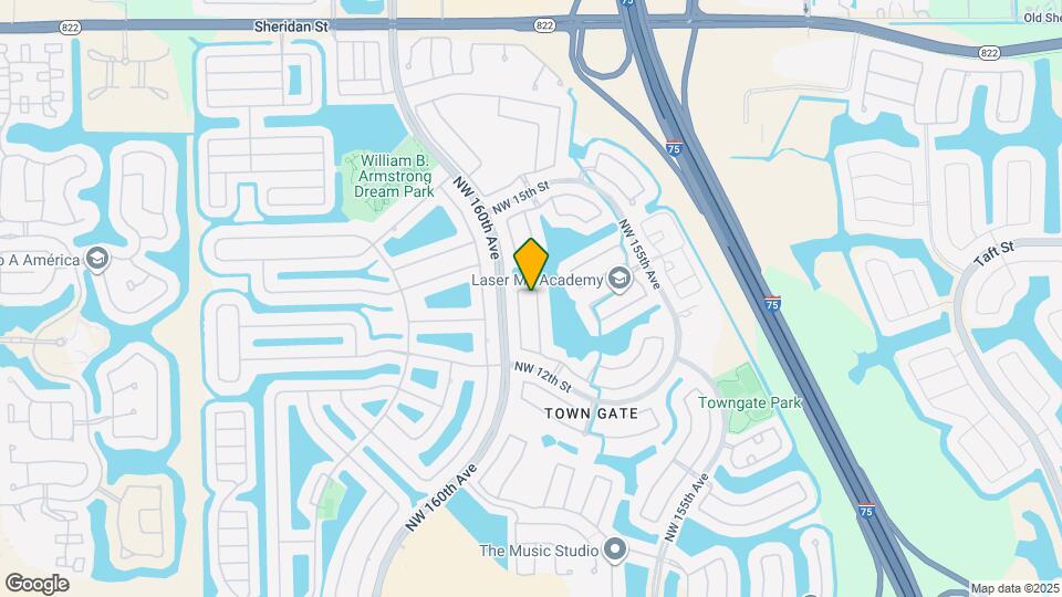 1374 NW 159th Ave Map and Location Details