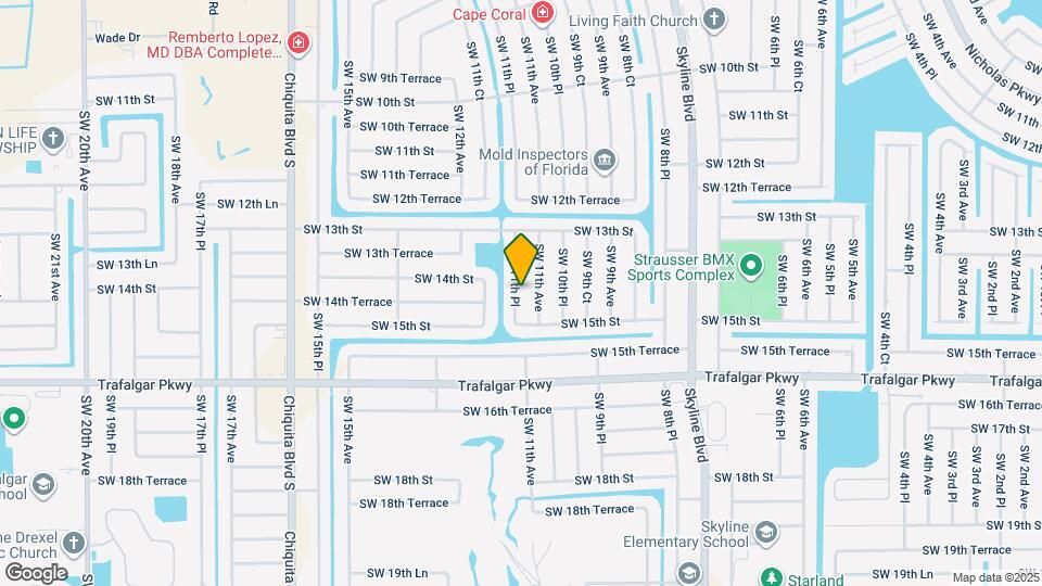 1409 SW 11th Pl Map and Location Details