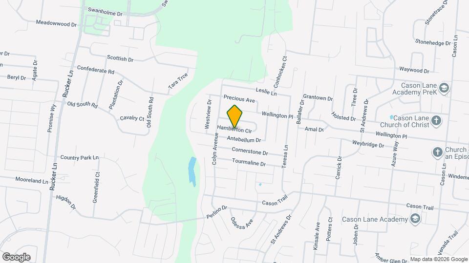 3326 Hamberton Cir Map and Location Details