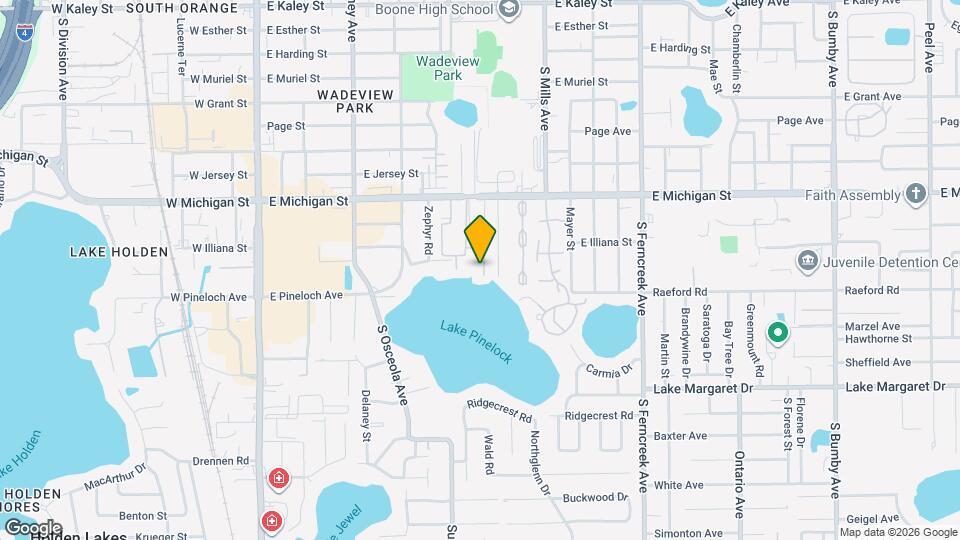 792 E Michigan St Map and Location Details