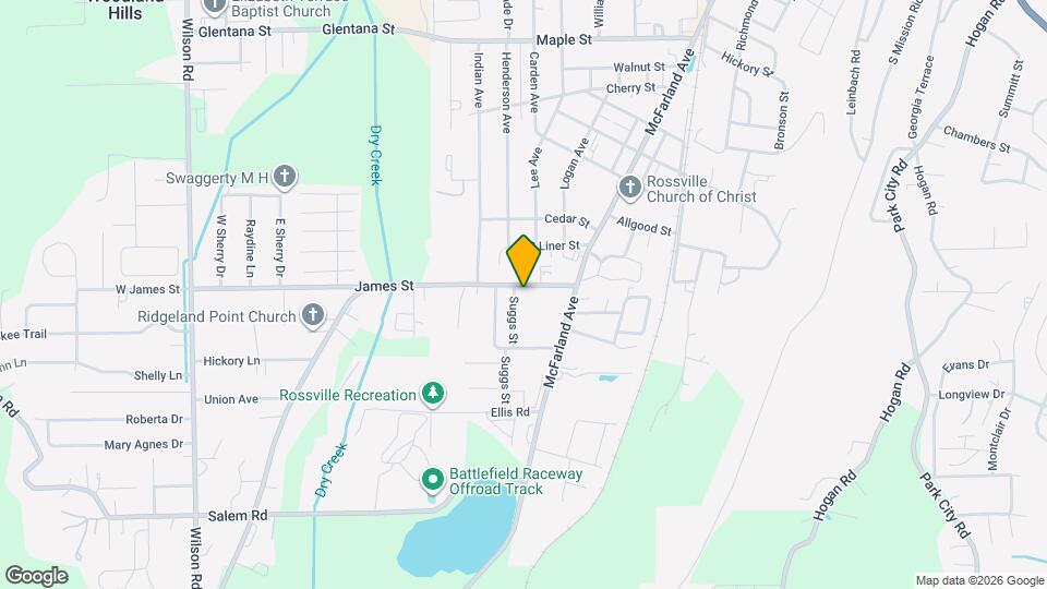 124 James St Map and Location Details