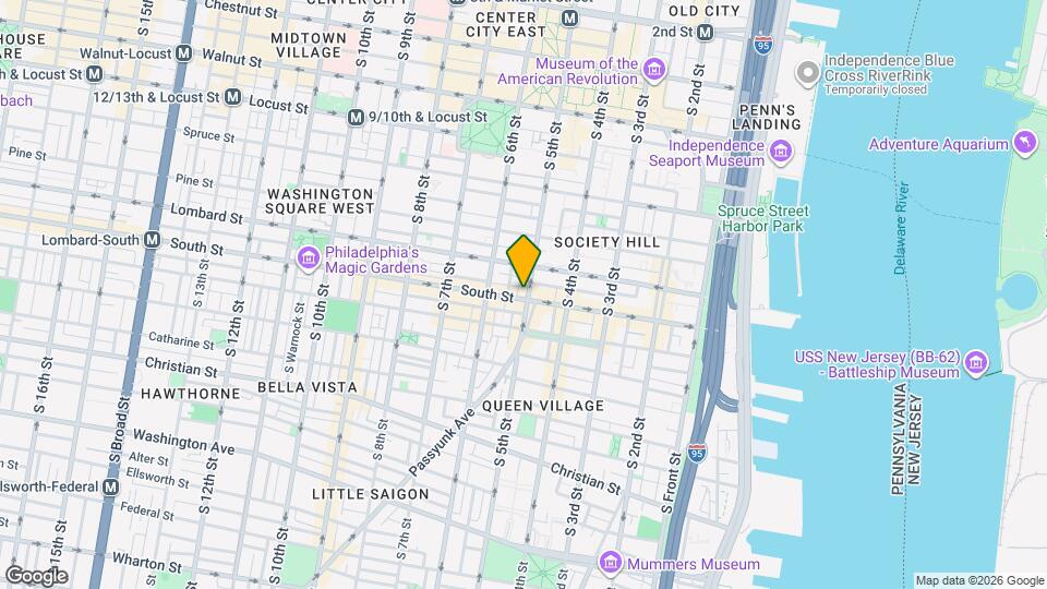 501 South St Map and Location Details