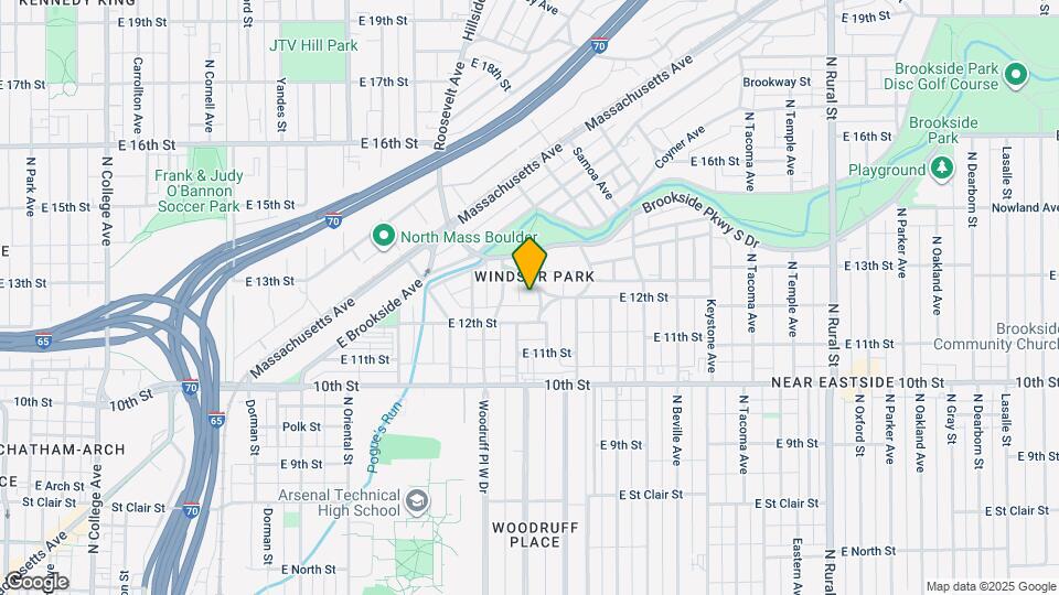 1226 Sterling St Map and Location Details