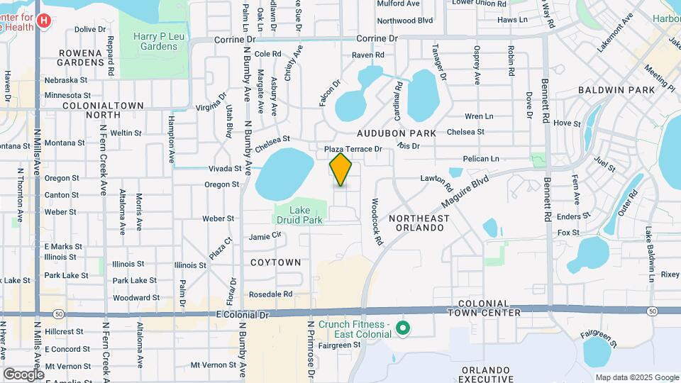 Audubon Park Map and Location Details