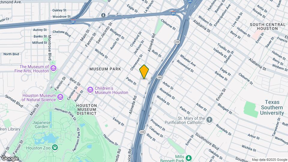 2012 Rosedale St Map and Location Details