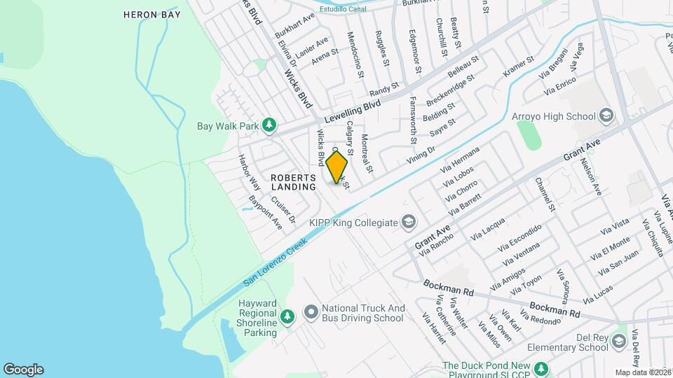 15664 Wicks Blvd Mapa y Detalles de la Ubicación
