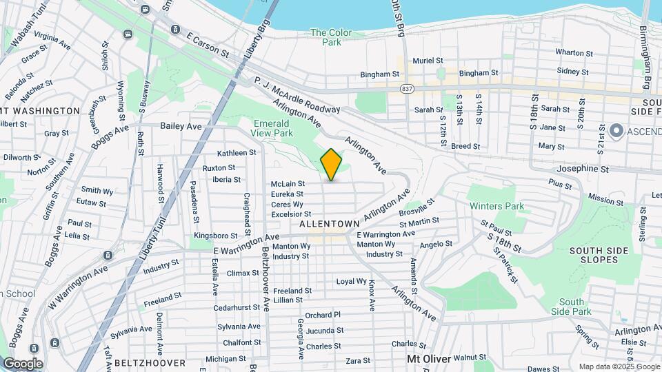 822 McLain St Map and Location Details