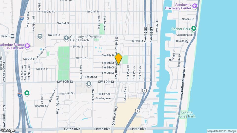 739 S Swinton Ave, Unit Apartment #3 Map and Location Details