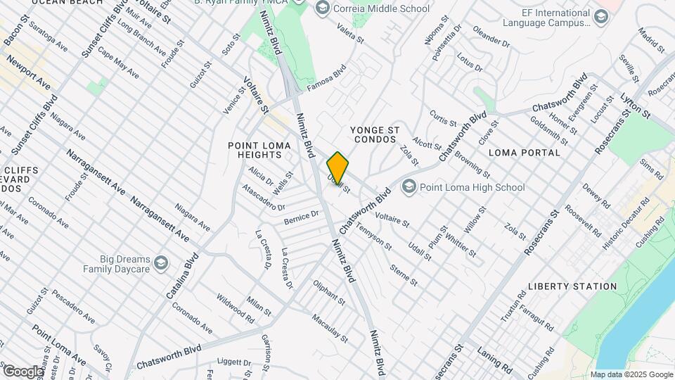 3755 Udall St Map and Location Details