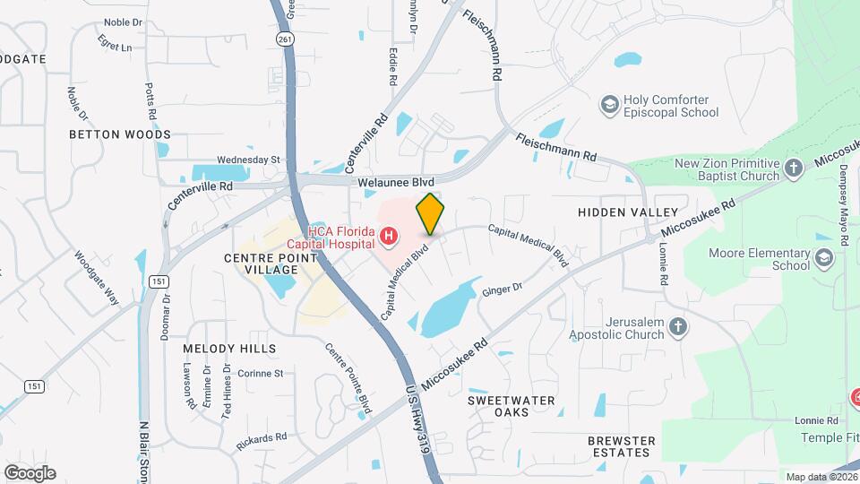 3653 Meadow Vista Ln. Map and Location Details