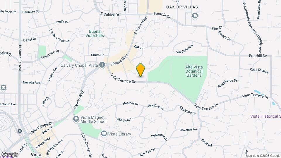 Vale Creek Villas Apartments Map and Location Details