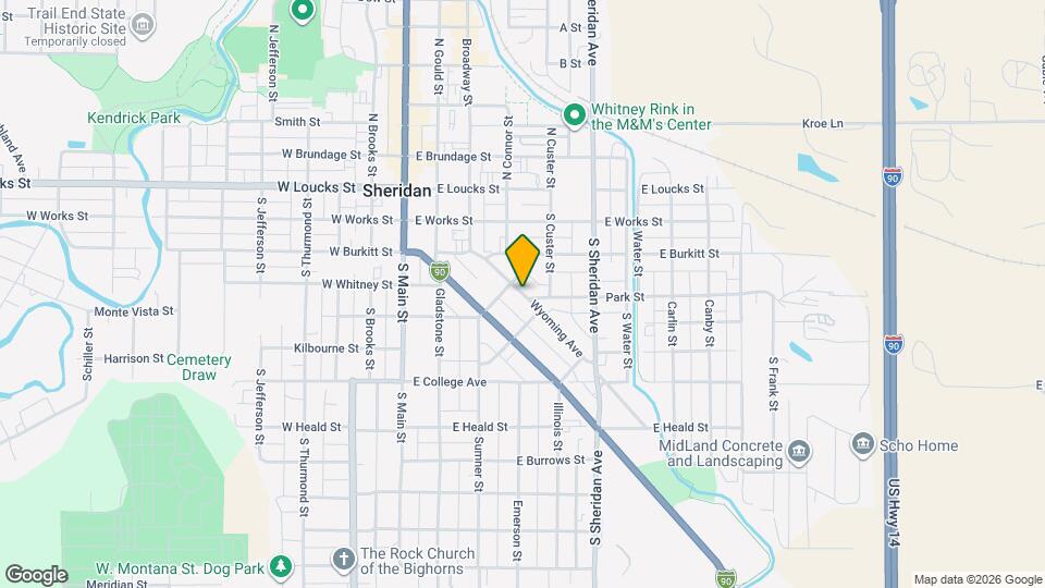 223 Wyoming Ave Map and Location Details