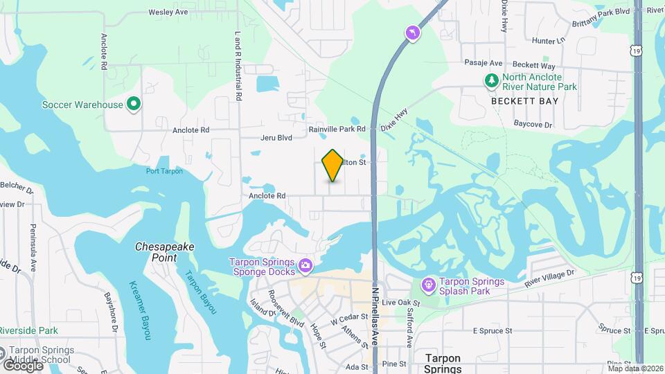 124 Anclote Rd Mapa y Detalles de la Ubicación