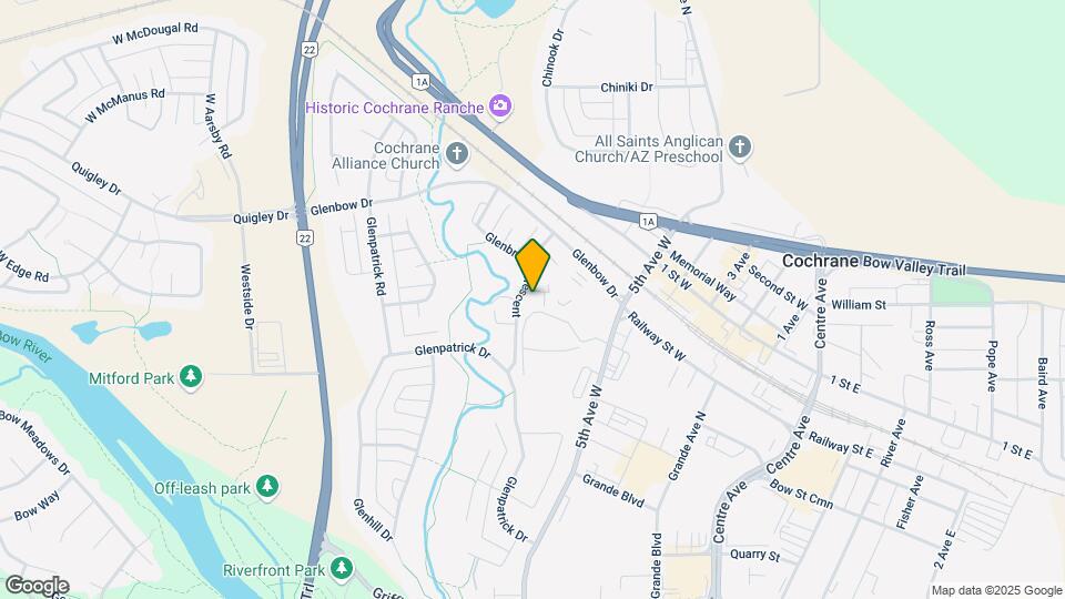 40 Glenbrook Cres Map and Location Details