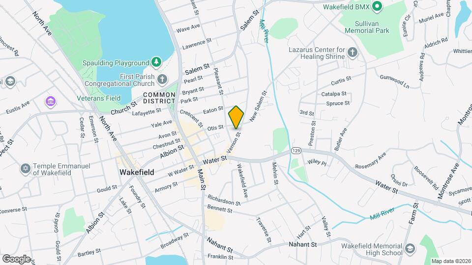 52 Vernon St Map and Location Details