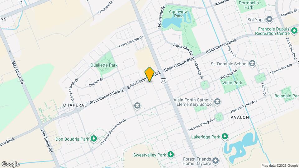 57 Dashing Private Map and Location Details