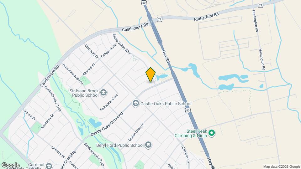 220 Castle Oaks Crossing Map and Location Details