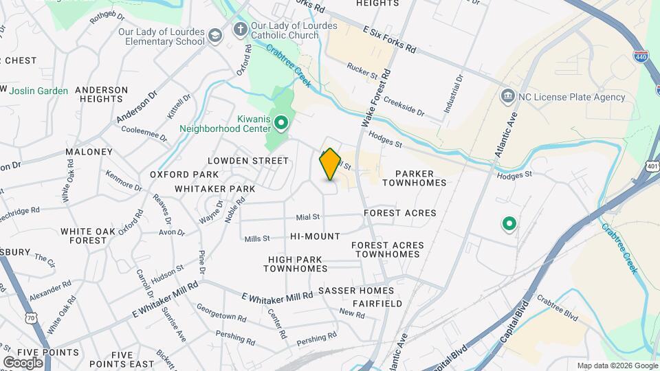 2120 Ruark Ct Map and Location Details